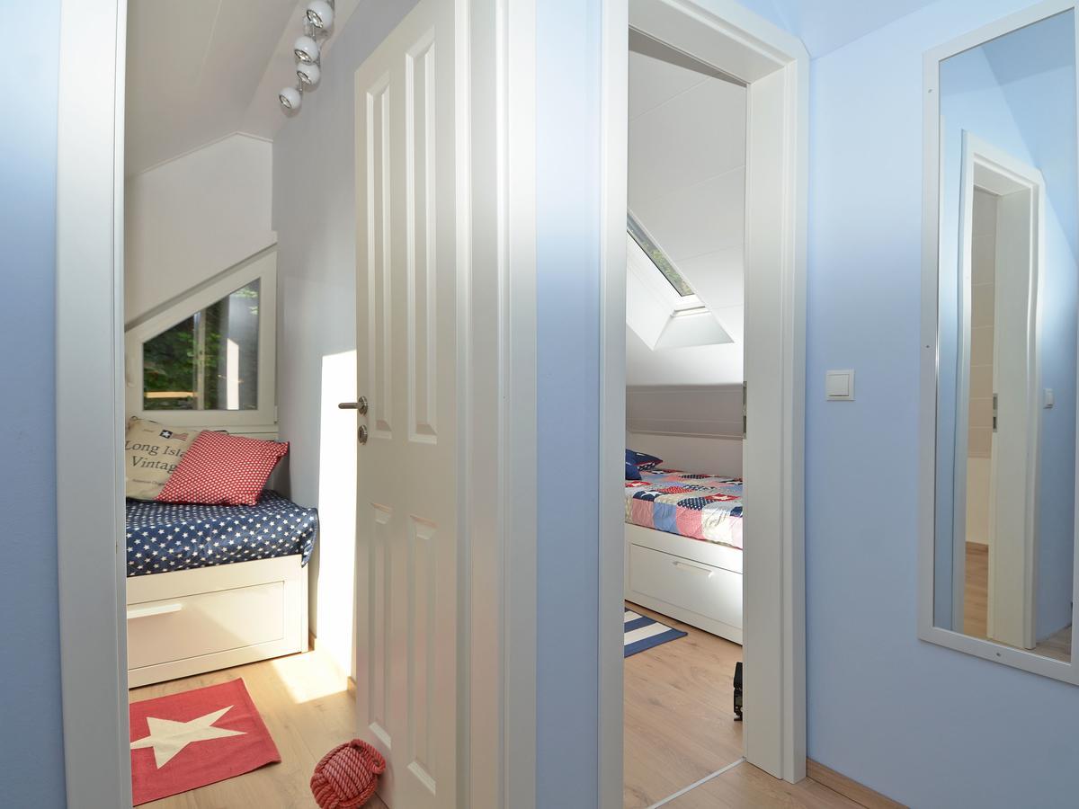 Blaues Strandhaus Sellin Exterior foto