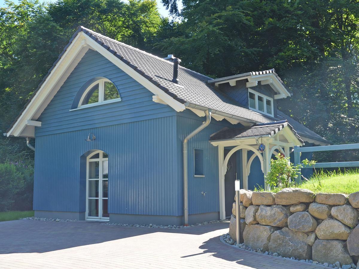 Blaues Strandhaus Sellin Exterior foto